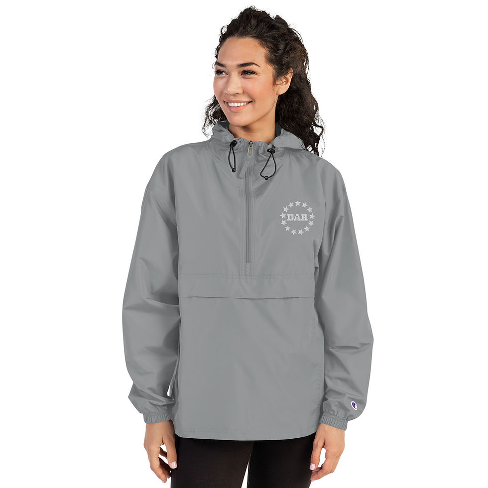 Thumbnail: DAR Stars Embroidered Champion Packable Jacket