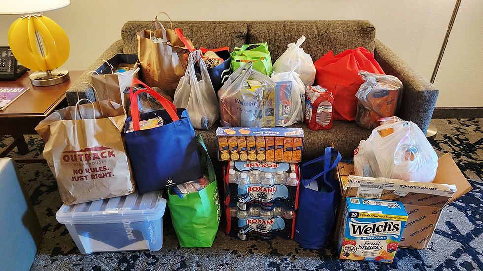 Alabama Daughters Give to KDS Patriot Pantries
