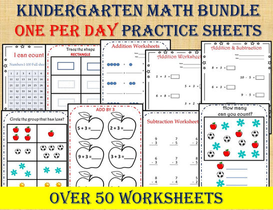 kindergarten workbook