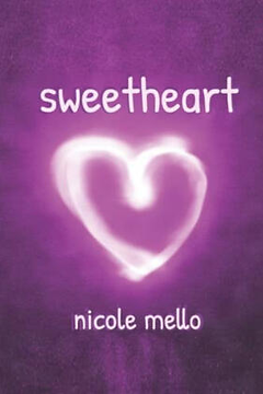 dark purple/pink background with a neon pink heart in the center and text reading SWEETHEART and NIC