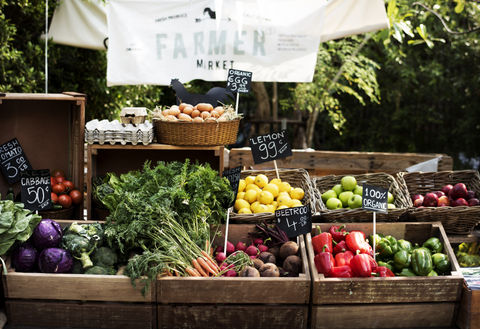 farmer market setup