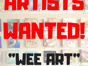 Room for more "WEE ART"!