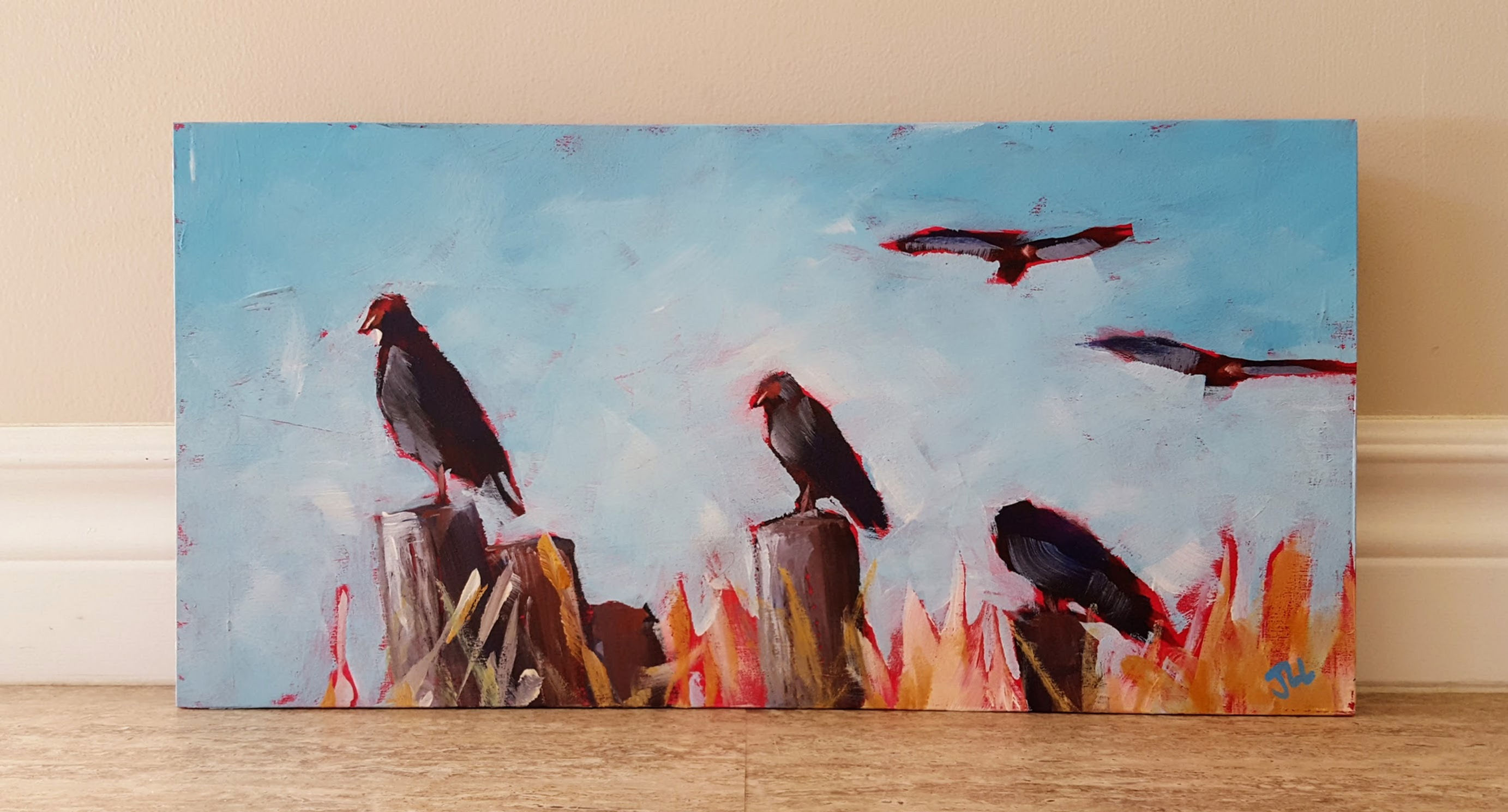 Turkey Vultures by Jaime Lee Lightle