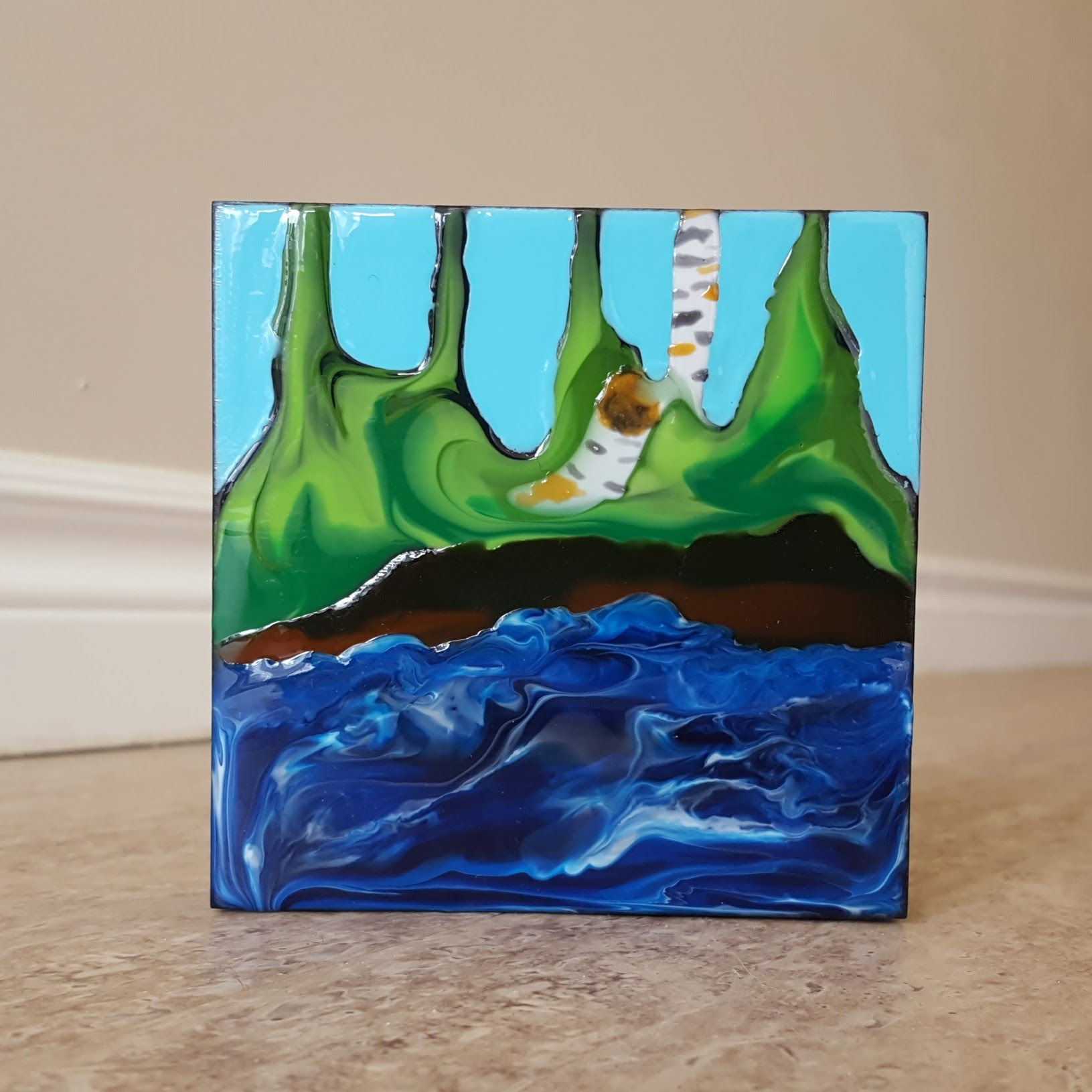 Birch Stump by James C E Lightle