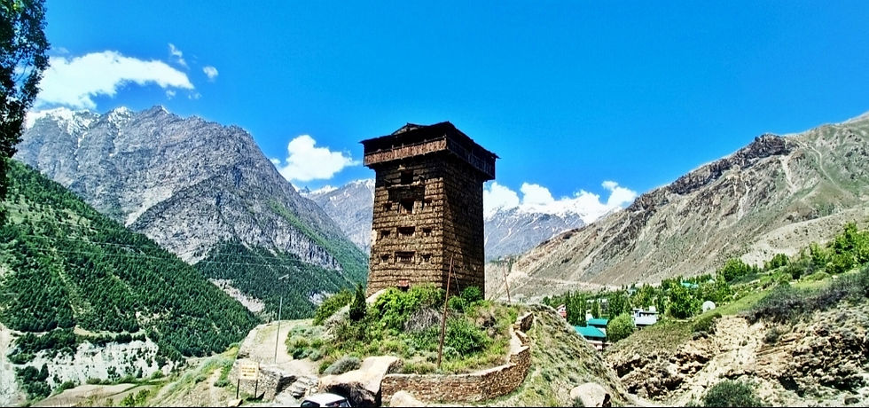 My Trans-Himalayan Odyssey - Lahaul, Spiti & Kinnaur : Part 3 - Keylong, Shashur Monastery, Gondhla Fort, Trilokinath & Mrikula Mata Temples