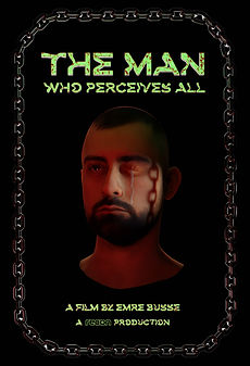 The Man Who Perceives All by Emre Busse. Poster Art by Ethan Folk