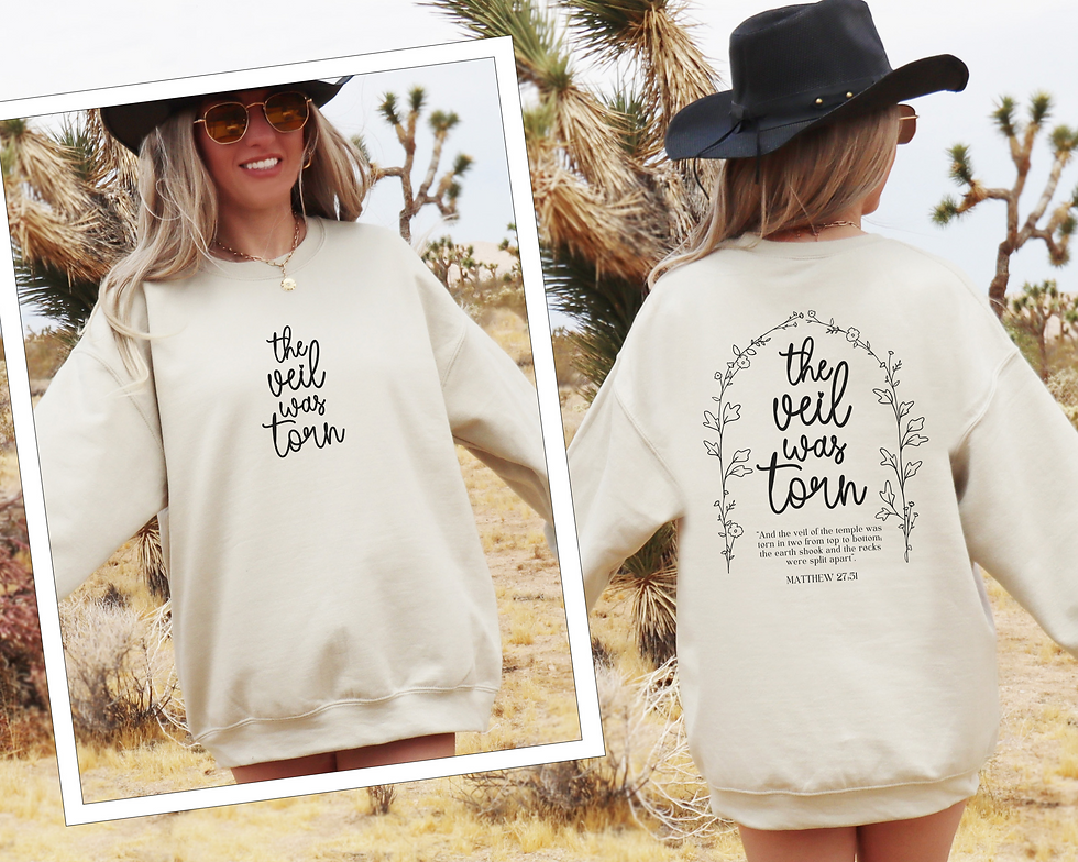 Thumbnail: The Veil was Torn Crewneck
