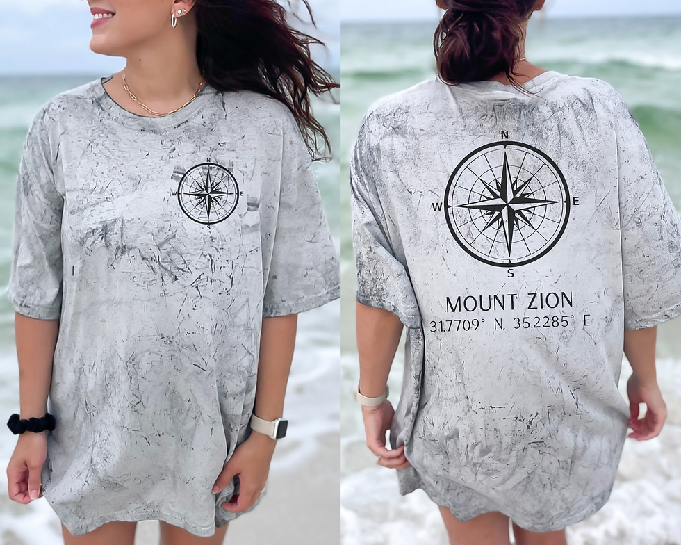 Thumbnail: Mount Zion Coordinates Tee