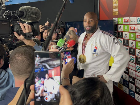 Teddy Riner anuncia pausa para cirurgia no cotovelo direito