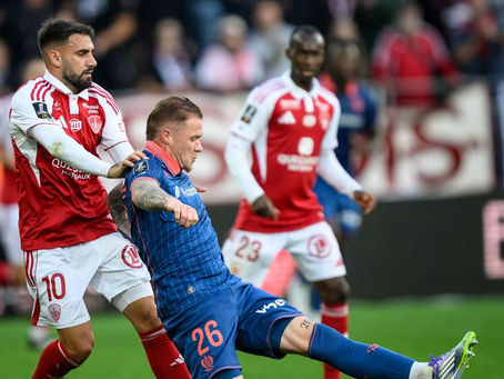 Brest faz quatro gols e goleia Nice