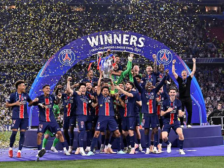 PSG é campeão da Champions League