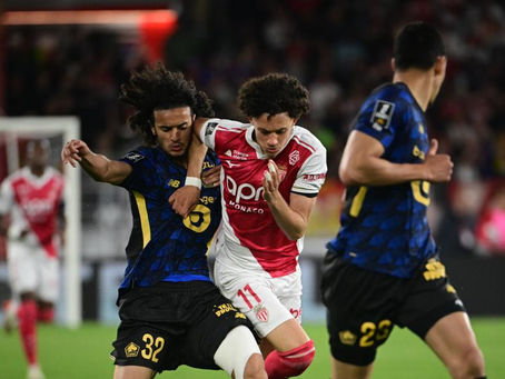 Lille vence Monaco no Principado e fica perto da Champions