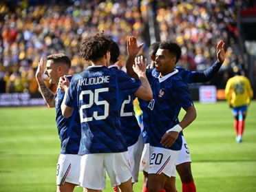 Seleção francesa passa pela Colômbia em amistoso nos Estados Unidos
