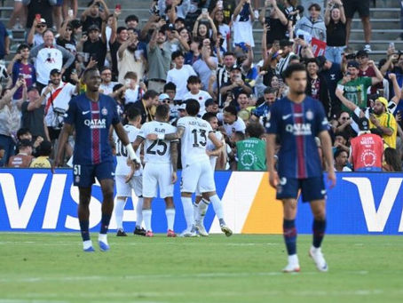 PSG perde para Botafogo no duelo de campeões continentais