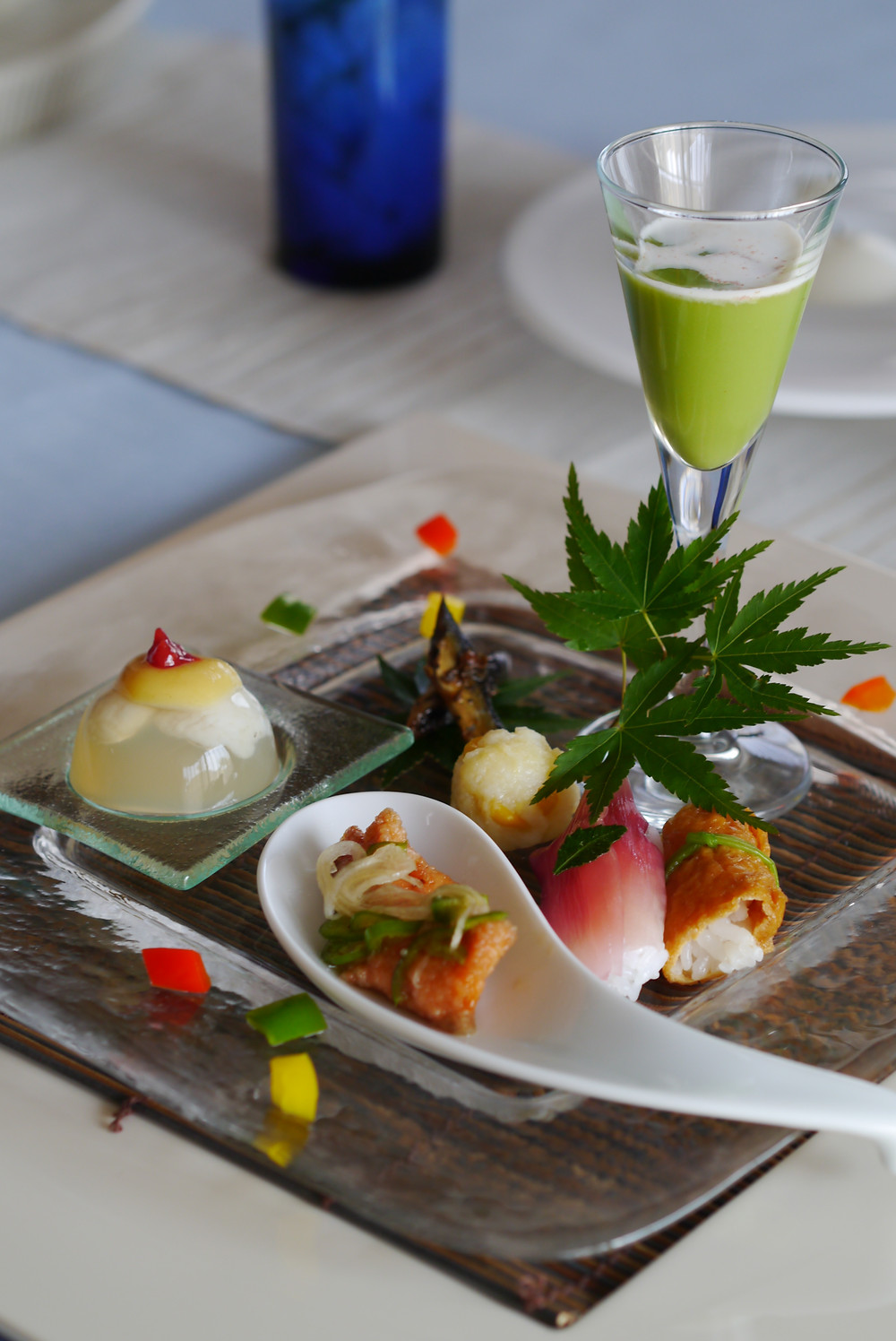 16 夏の家庭風会席料理でおもてなし終了