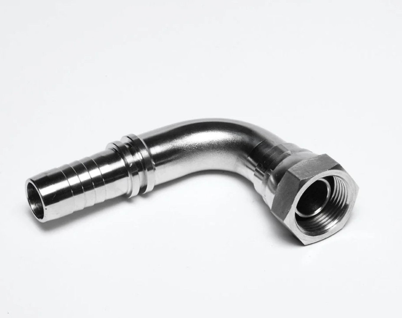 Nipples AISI 316L 90° Fem BSPP 60°