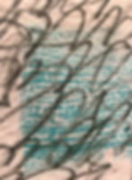 Brush strokes with some bubbling.