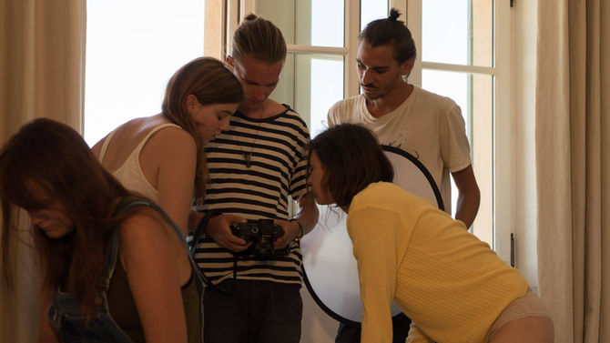 En tournage à St Tropez <3