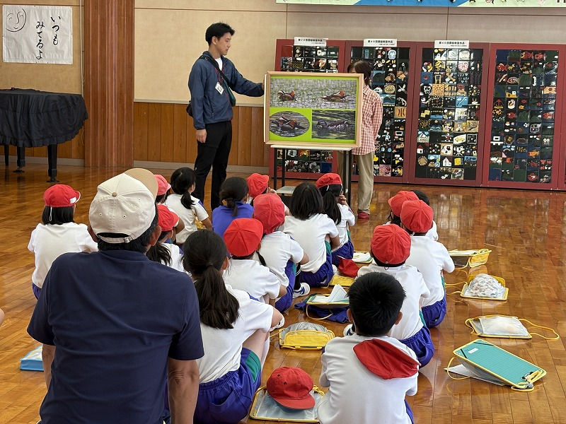 河和田小学校3年生野鳥観察（R8/6/2）