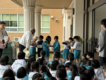 吉川小学校4年生種まき(R8/5/1)