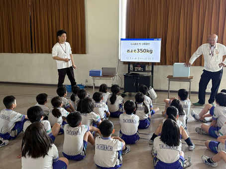 立待小学校3年生ごみゼロゲーム(R8/5/14)