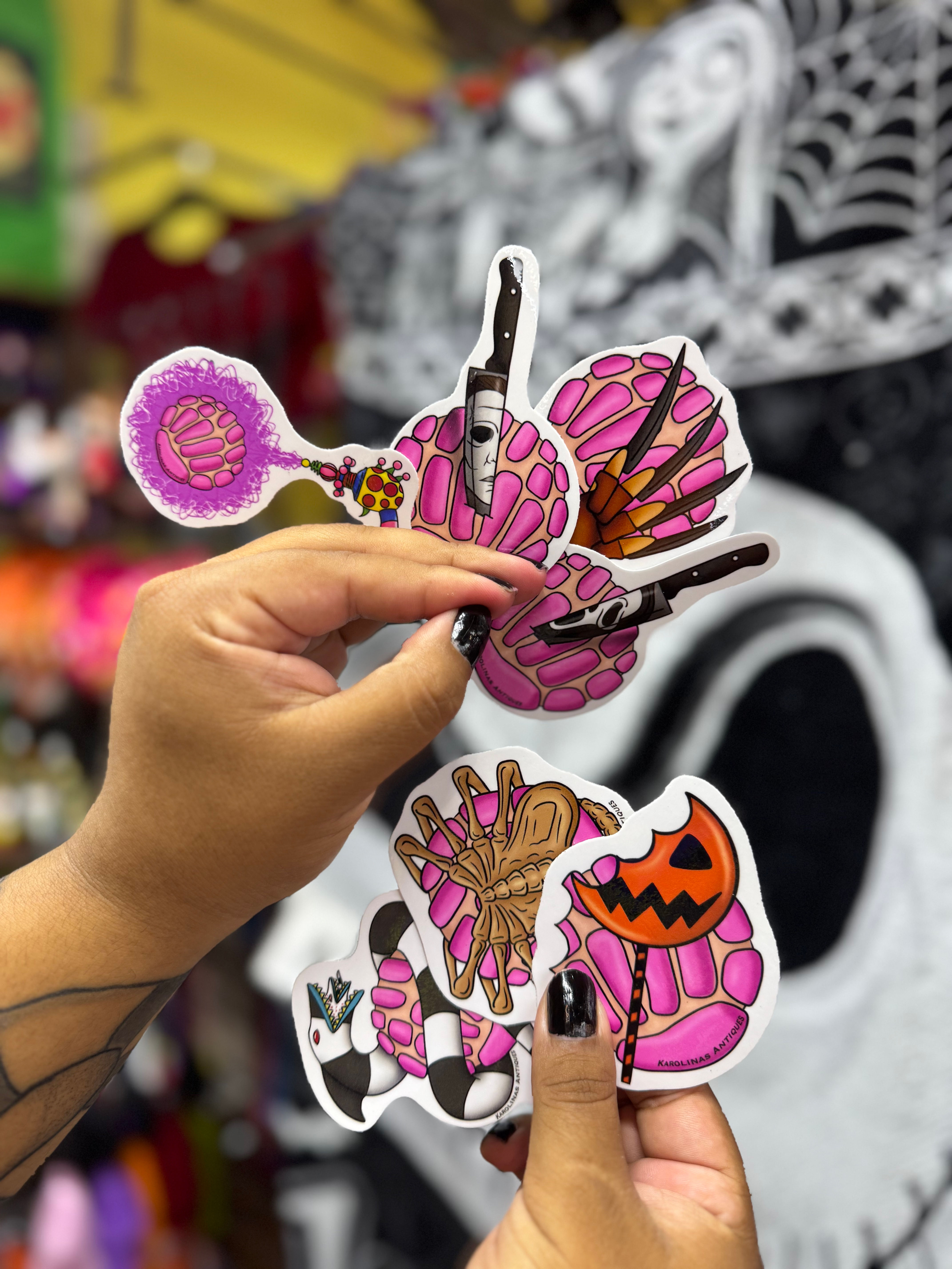 Horror Concha Sticker