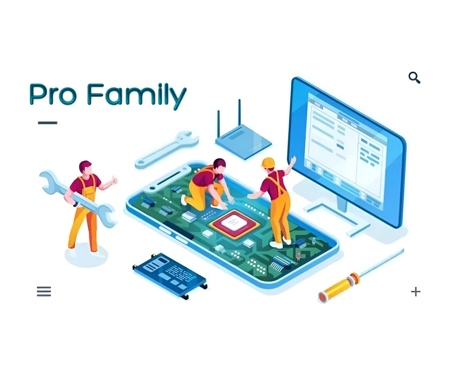 Pro Family IT Assistance Plan for 6 Users