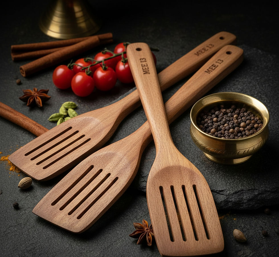 wooden ladle
