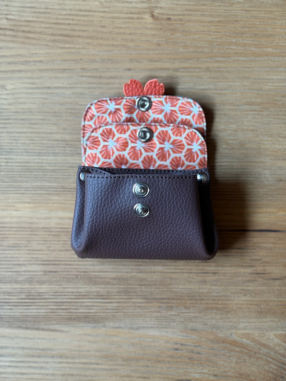 Miniature : Porte monnaie origami