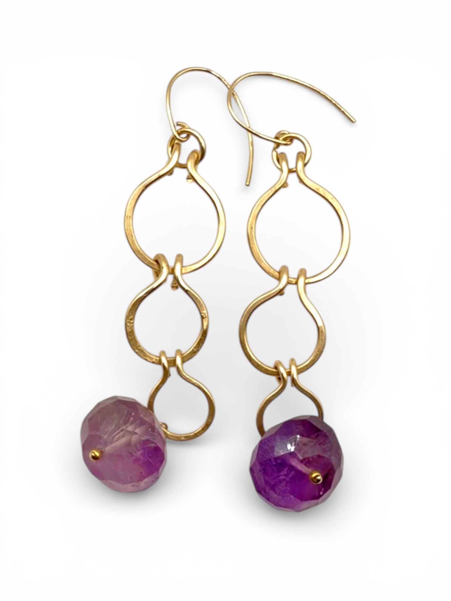Amethyst Drip Earrings