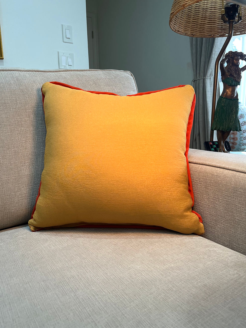 Thumbnail: Tropical Weave Pillow Cover