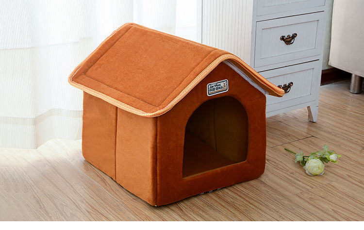 Thumbnail: Foldable Pet House Bed | Washable Indoor Bed for Dogs and Cats