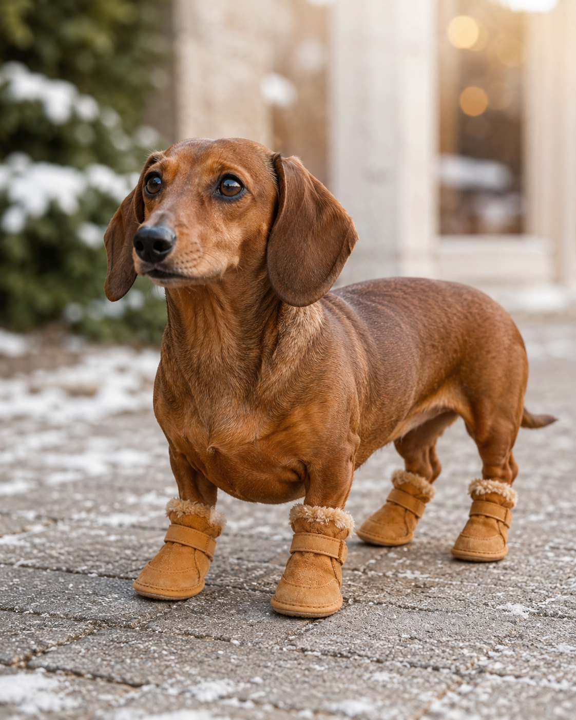 Cozy Cotton Pet Shoes | Warm, Non-Slip Boots for Dogs