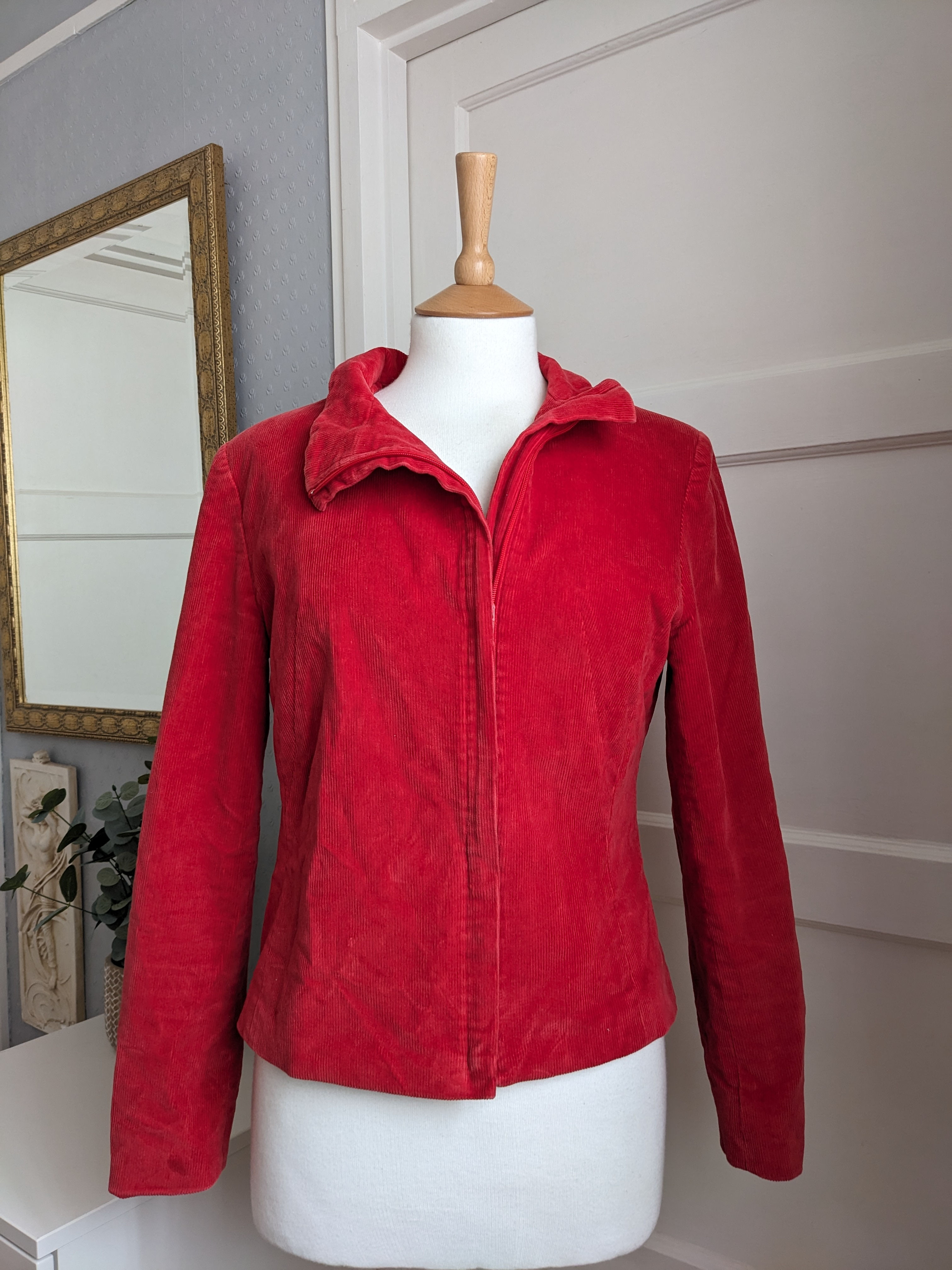 Red Corduroy Jacket