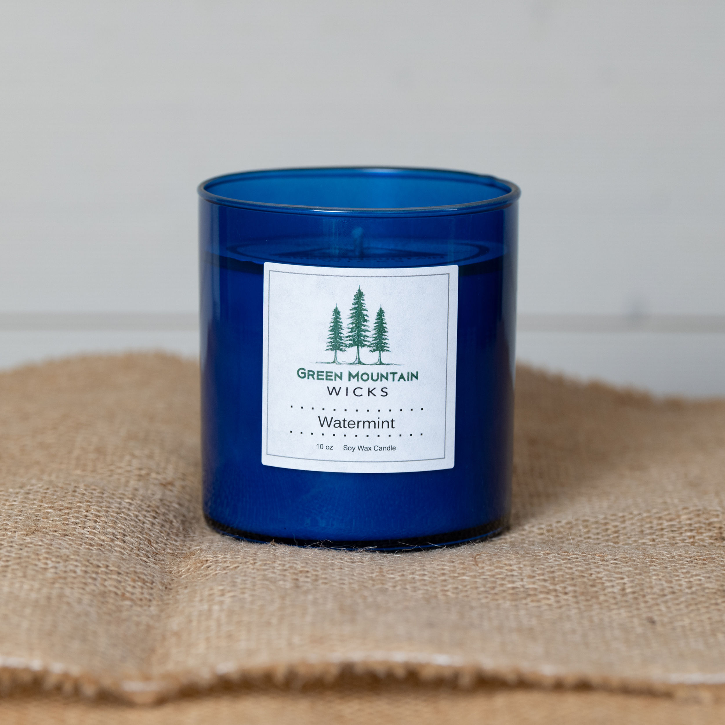 SS_Cobalt Blue Glass Tumbler 10oz.