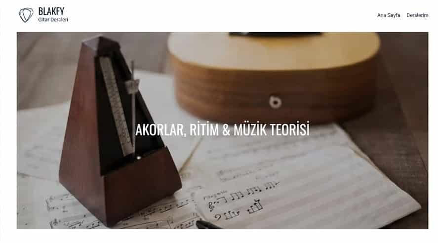 Müzik eğitimi ve şan dersleri