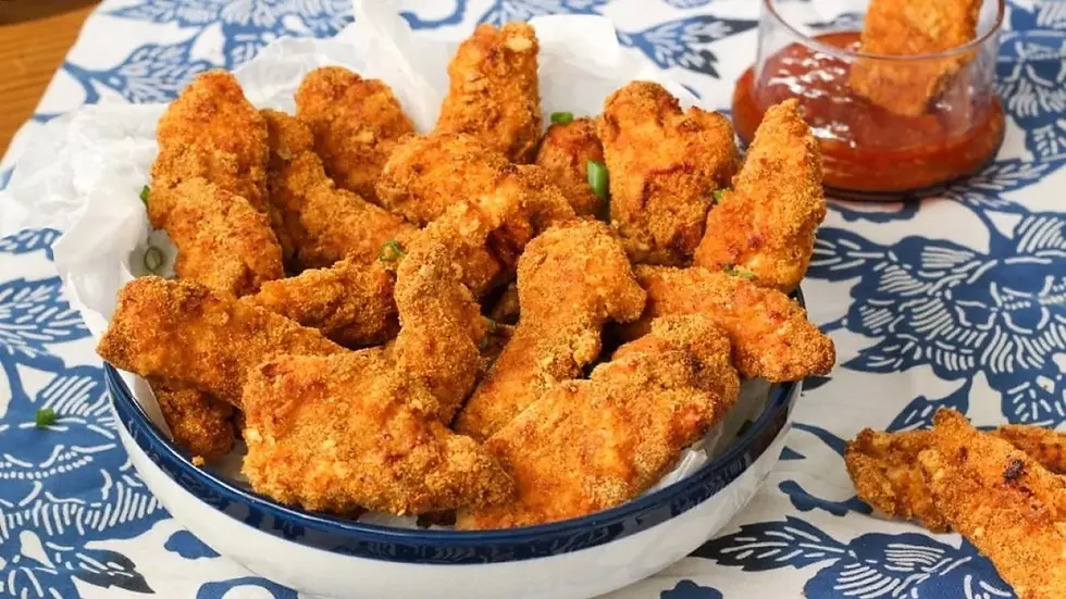 Çıtır Tavuk Yapımı