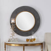 Saul round mirror