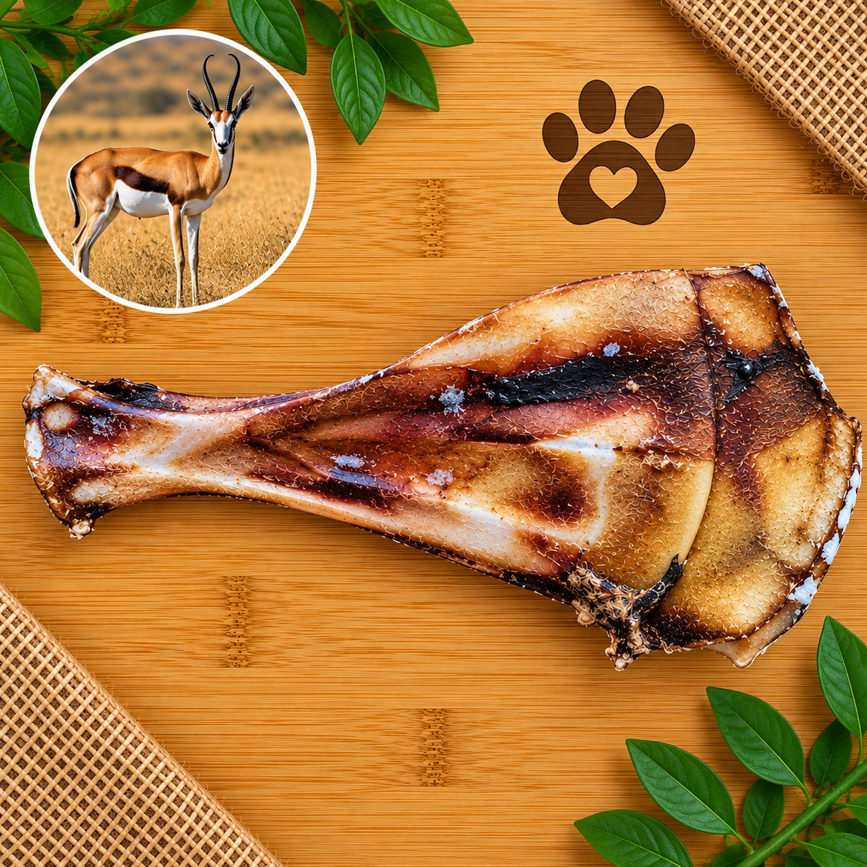 Luxury Large Paddle Wild Game Bone - 1 Piece