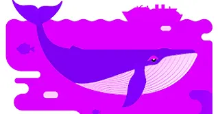 A candlestick chart formation