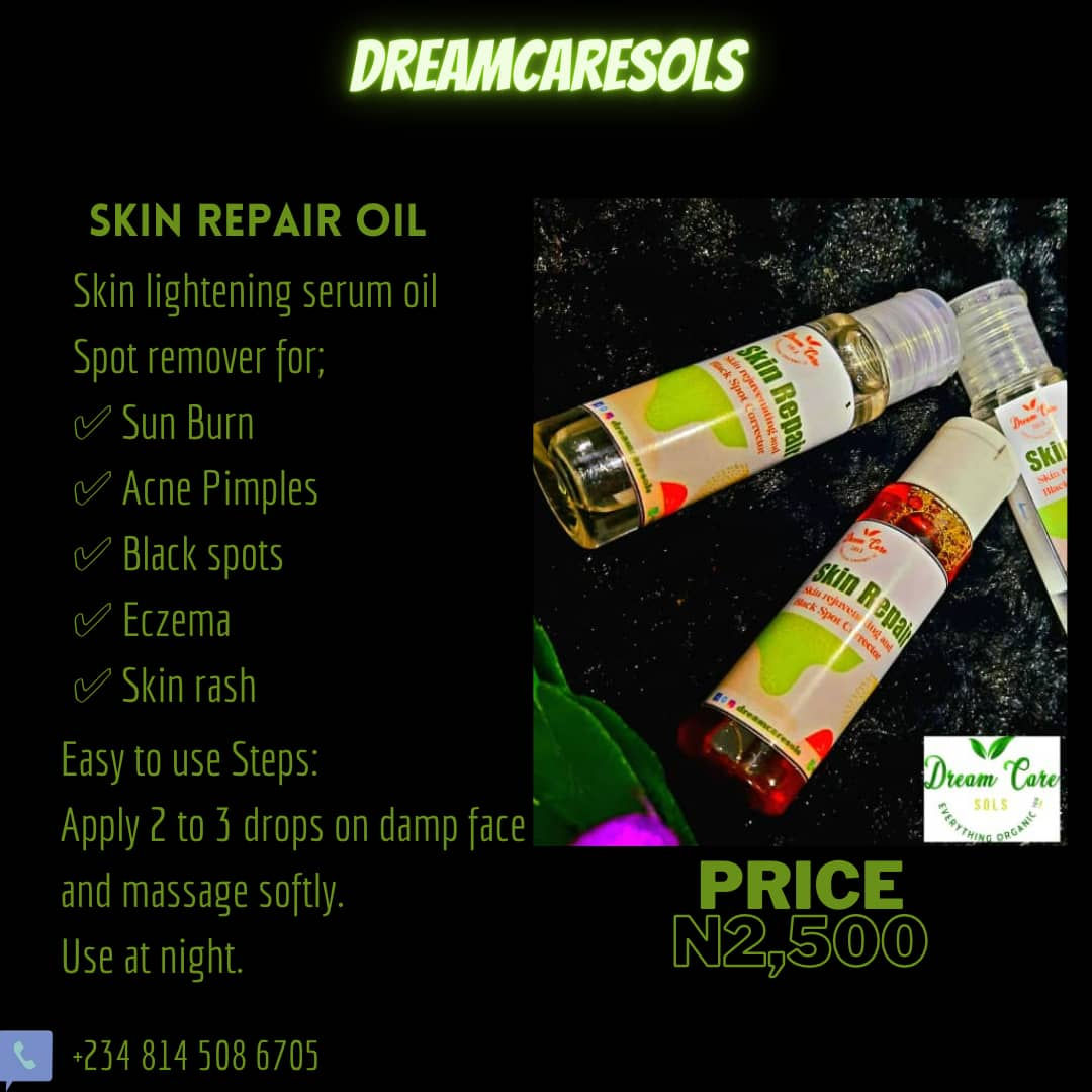 Skin repair oil