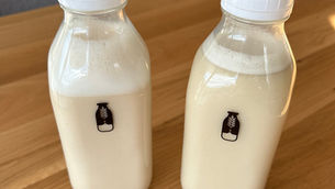 Lait d'amandes maison au Mylky