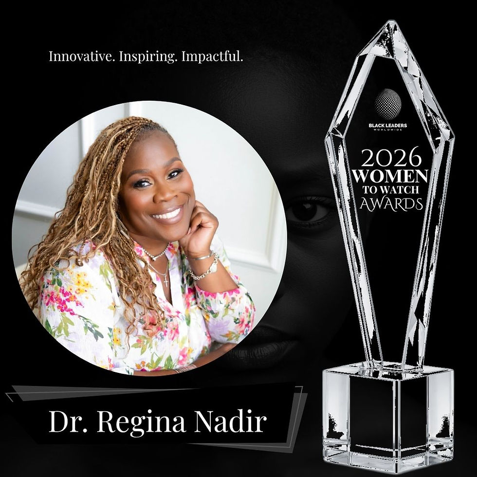 Women To Watch Awards 2026 honors Dr. Regina Nadir