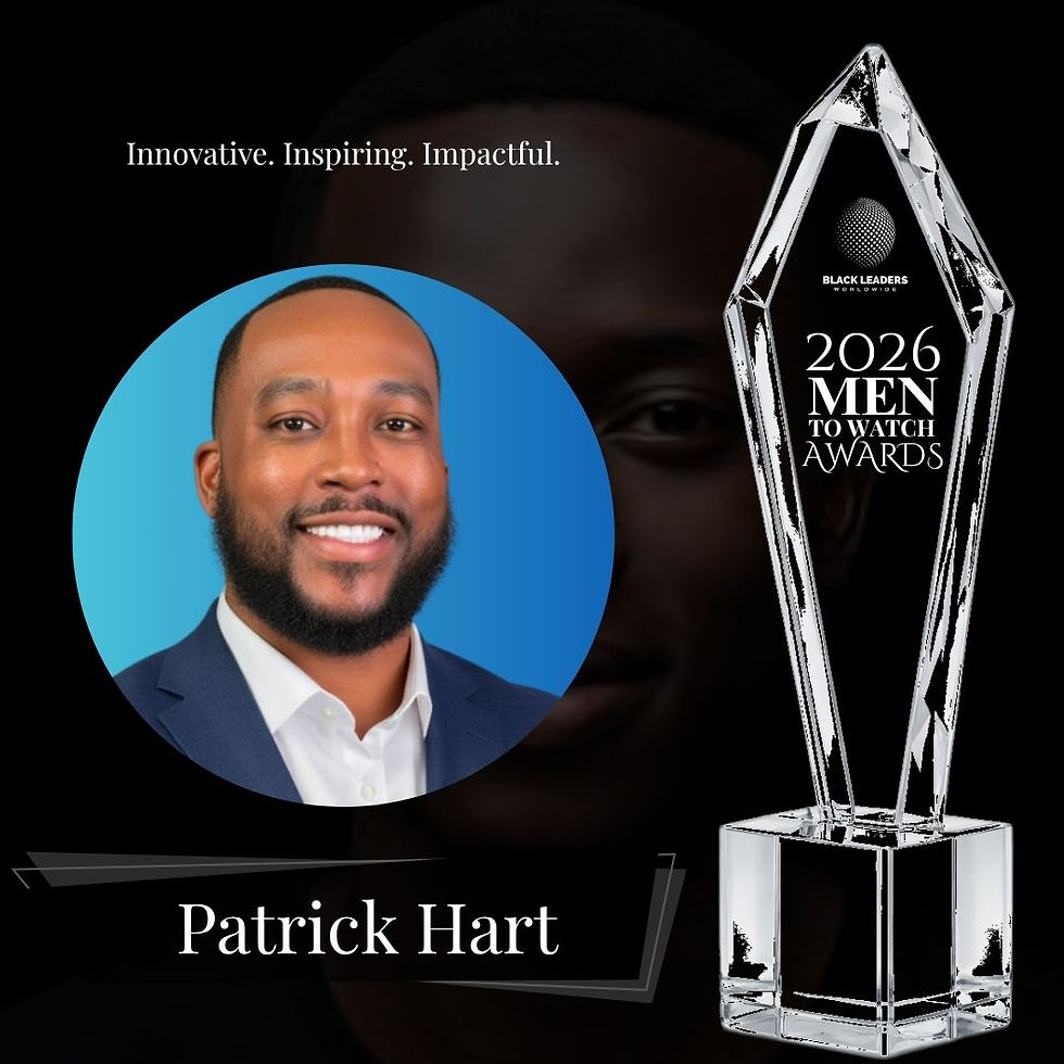 Men To Watch Awards 2026 honors Patrick Hart