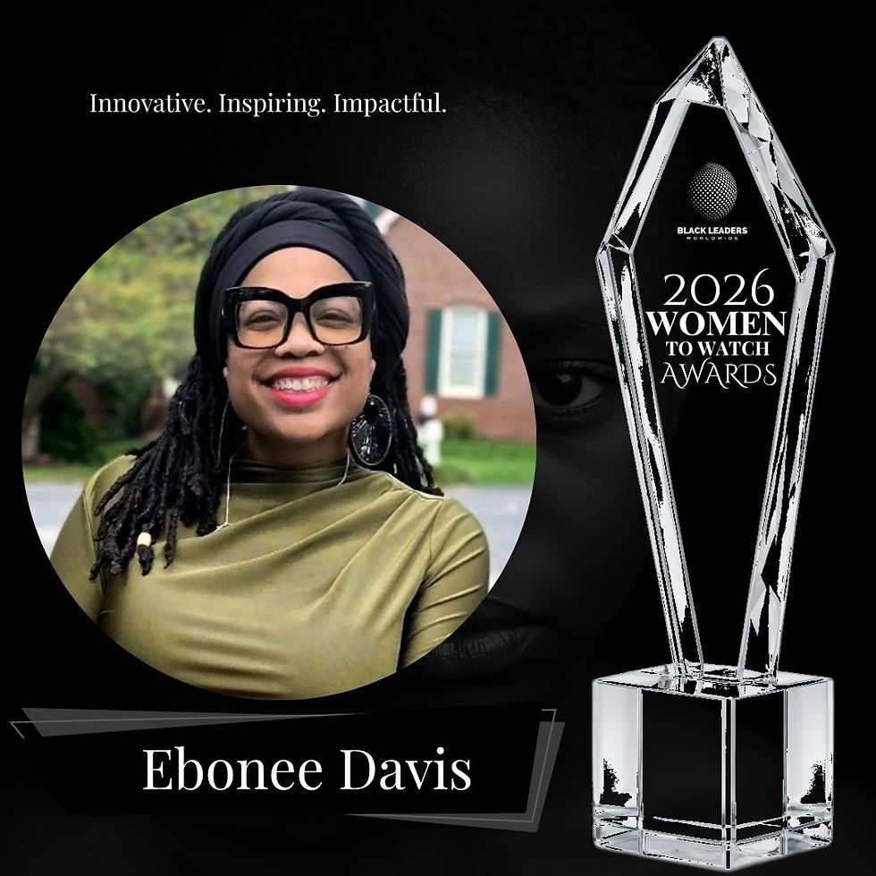Women To Watch Awards 2026 honors Ebonee Davis