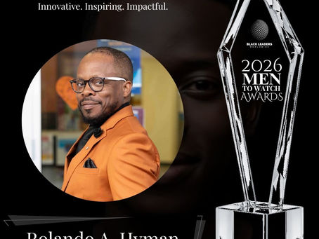 Men To Watch Awards 2026 honors Rolando Hyman
