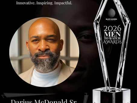 Men To Watch Awards 2026 honors Darius McDonald Sr.