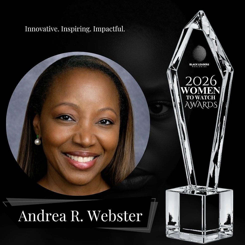 Women To Watch Awards 2026 honors Andrea R. Webster
