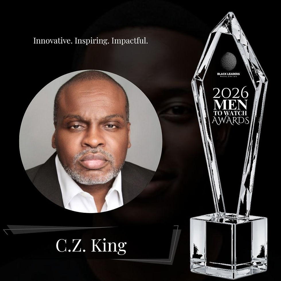 Men To Watch Awards 2026 honors C.Z. King