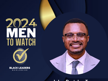 Men To Watch 2024 honoree Jules Pericles Tamegue